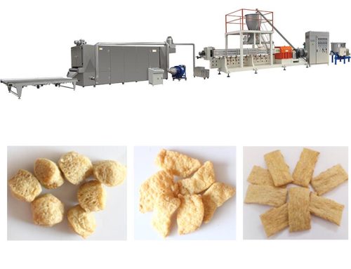 Máquina de fabricación de proteína texturizada de soja en trozos Badi Nuggets