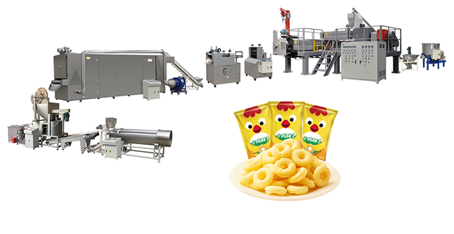 corn puff machine