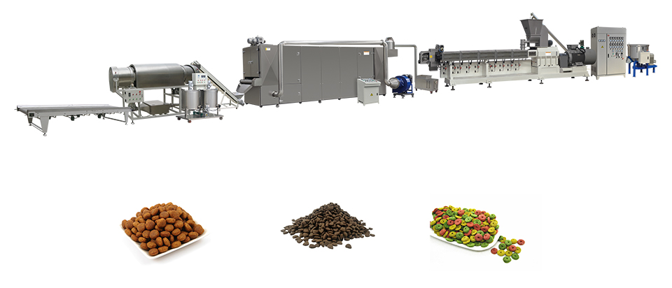 Pet food extrusion equipment