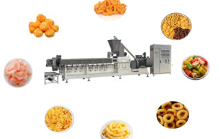 extrudierte Snacks