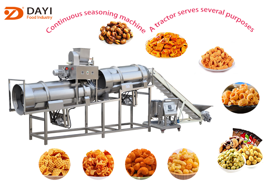 A seasoning machine serves several purposes
