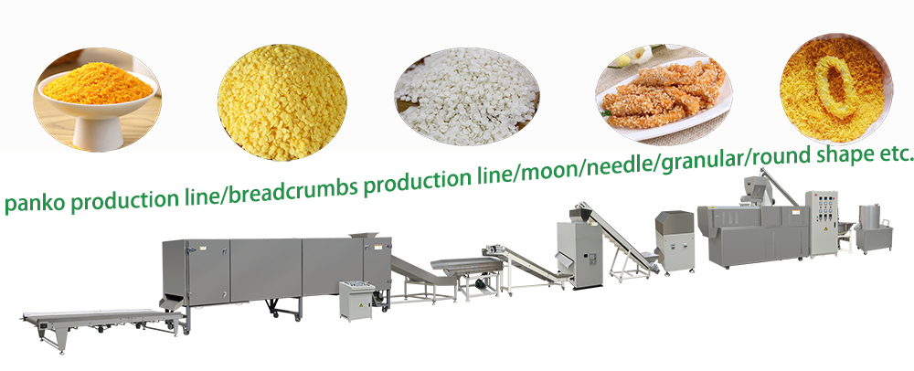 breadcrumbs production line