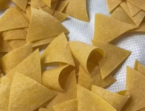 Geleneksel Proses Doritos Tortilla Cips Yapma Makinesi